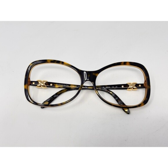 Tiffany & Co TF4024 8071/3B Sunglass Frames Only 59-15-130 Havana Brown Italy main image 7
